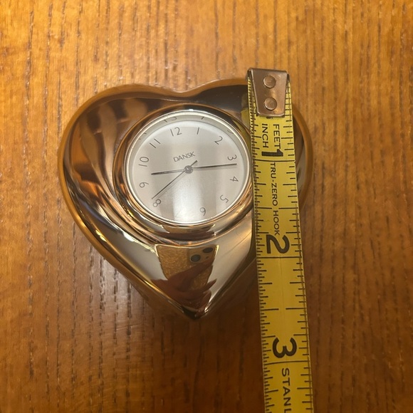 Mini Dansk Clock Quartz Mechanism Paperweight EUC! - Picture 8 of 9